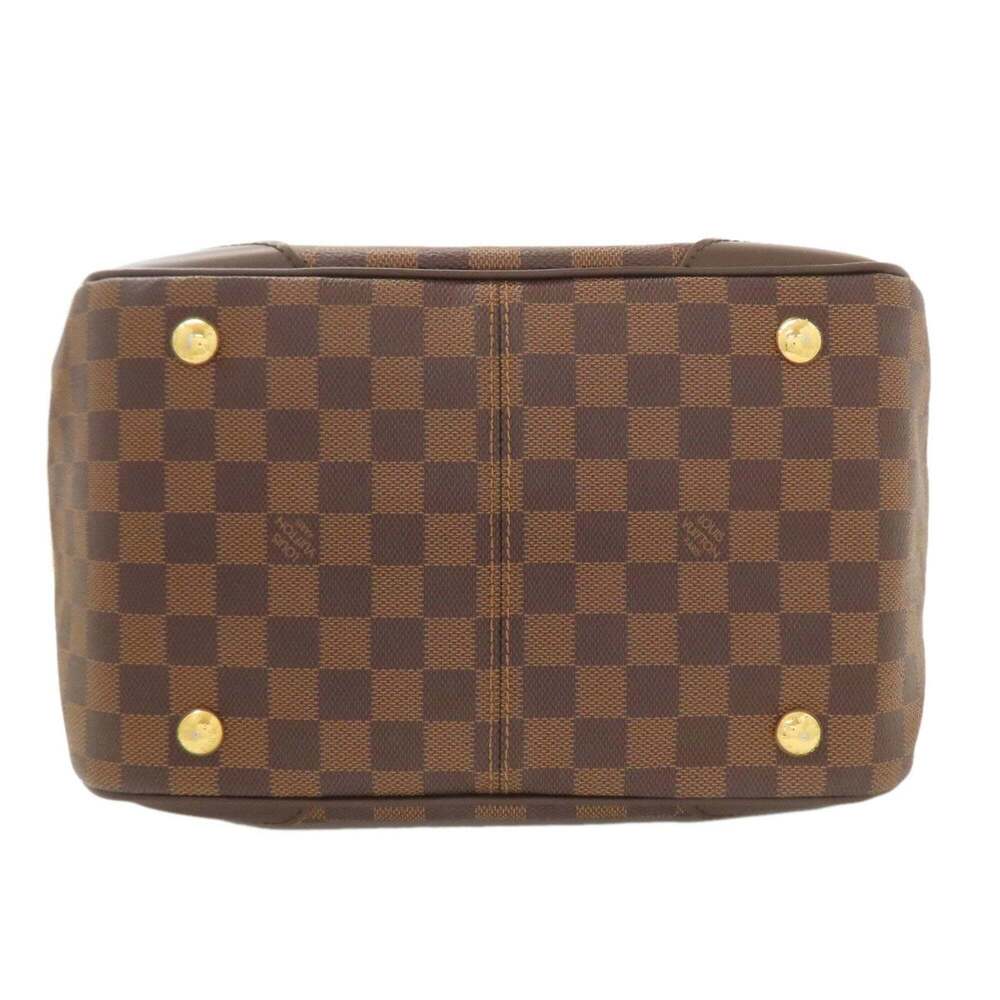 LOUIS VUITTON Authentic Brown Damier Canvas Tote Bag - Picture 4 of 16